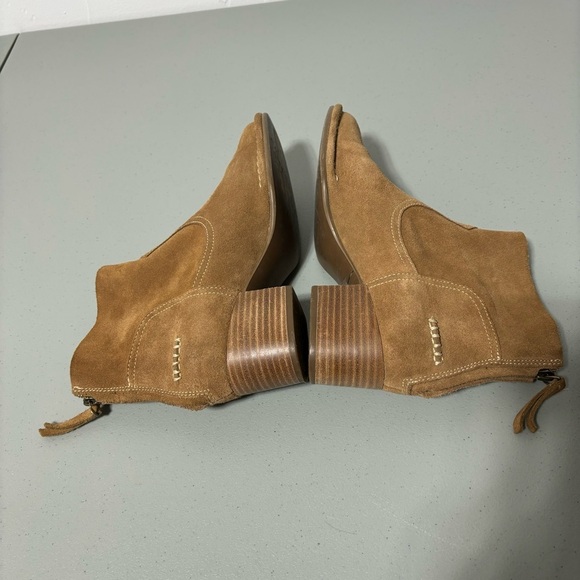 UGG Women's Bandara Suede Ankle Boot Size 7 1095053 Brown Neutral Zip Closure - Picture 7 of 13